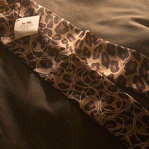 Coach Silk Scarf